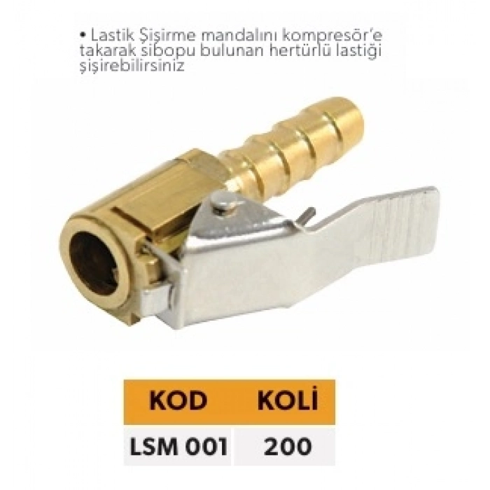 ELTOS LASTİK ŞİŞİRME MANDALI