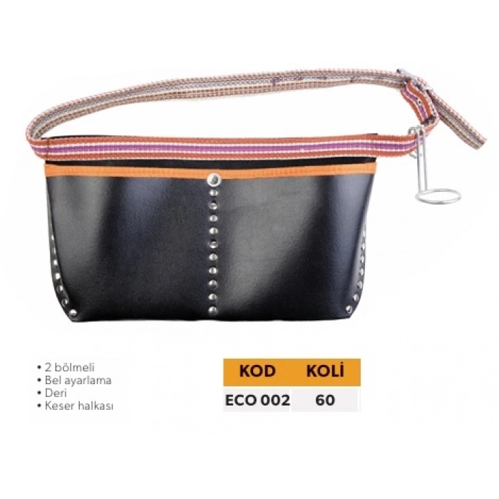 ELTOS ÇİVİ ÖNLÜĞÜ DERİ 2 CEPLİ