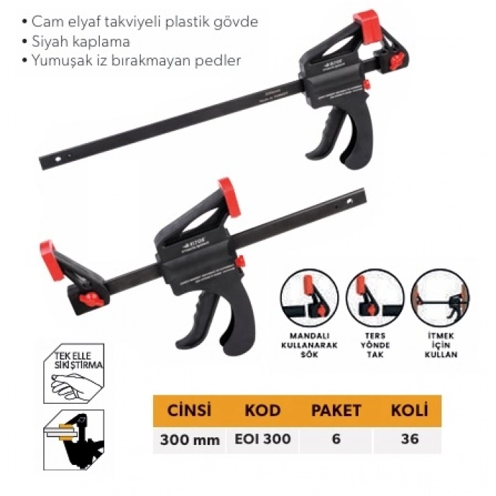 ELTOS OTOMATİK İŞKENCE 300MM.