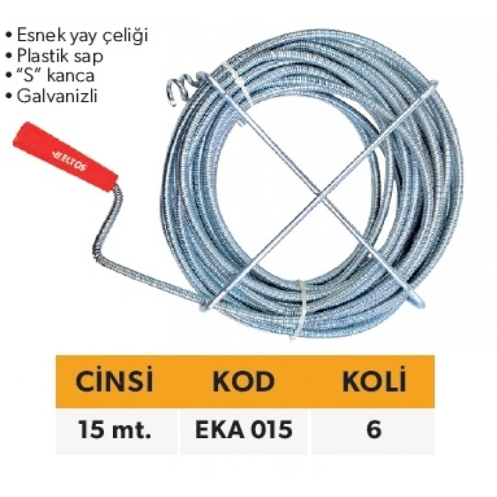 ELTOS KANAL ACMA TELI 15 MT