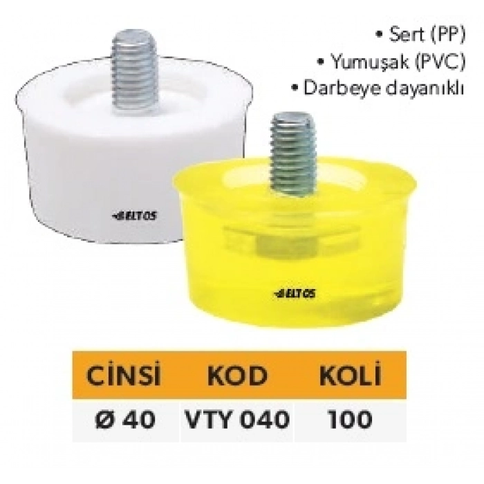 ELTOS VIDALI TOKMAK YEDEK 40