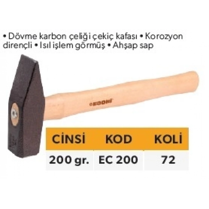 ELTOS EDONİ ÇEKİÇ 200 GR.