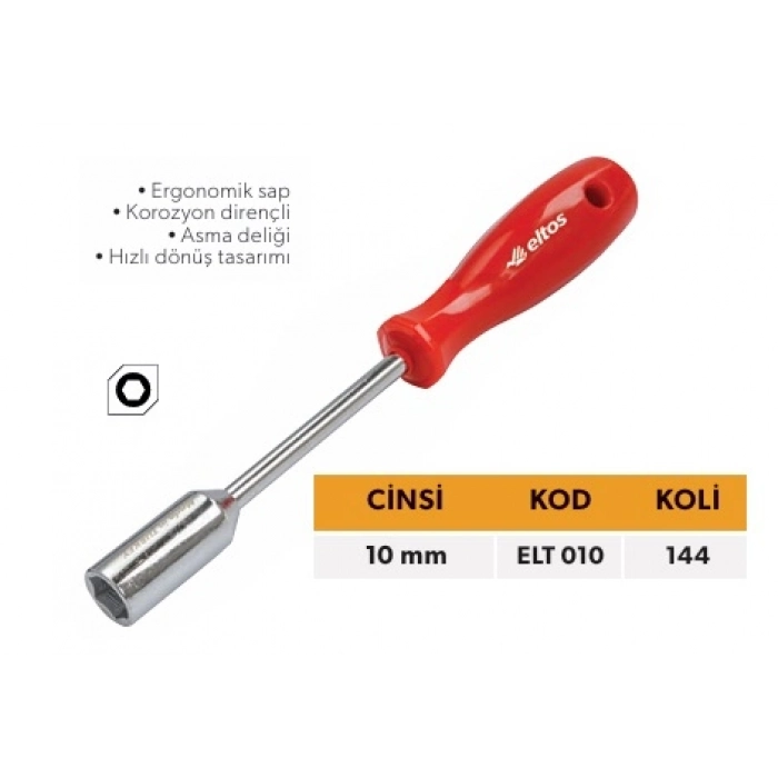 ELTOS LOKMA TORNAVİDA 10 MM.