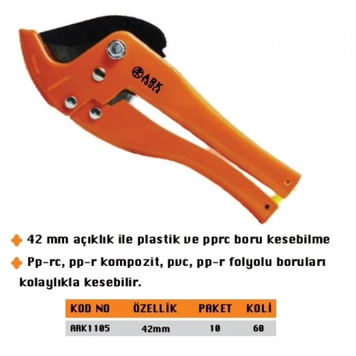 ARK PVC BORU KESME MAKASI 42MM