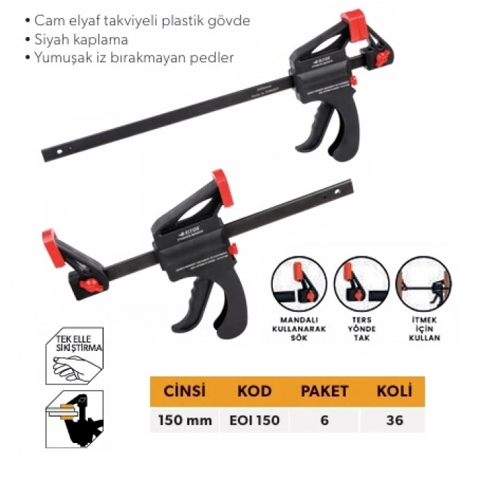 ELTOS OTOMATİK İŞKENCE 150mm.