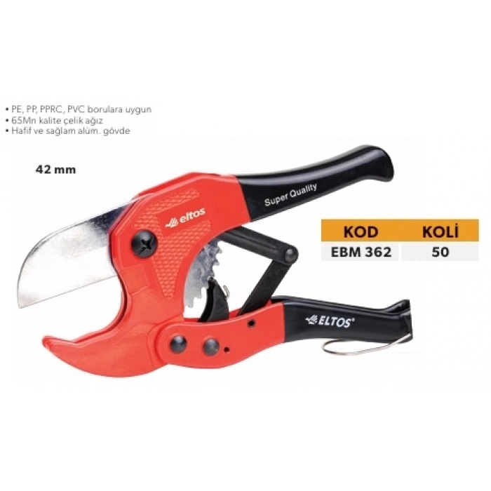 ELTOS PLASTİK BORU KESME MAKASI 42MM.