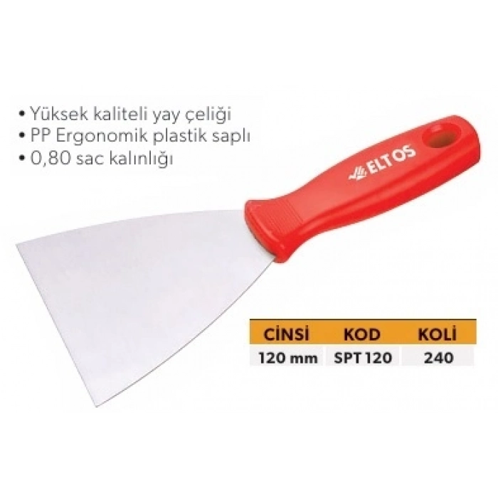 ELTOS CELIK SPATULASI 120 MM