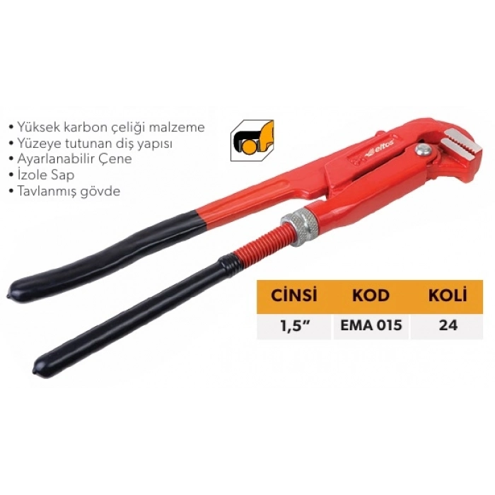 ELTOS BORU MAŞALI ANAHTAR NO:1,5