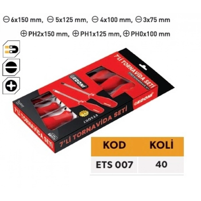ELTOS EDONI TORNAVIDA 7 PCS