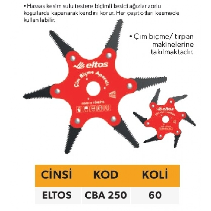 ELTOS ÇİM BİÇME APARATI