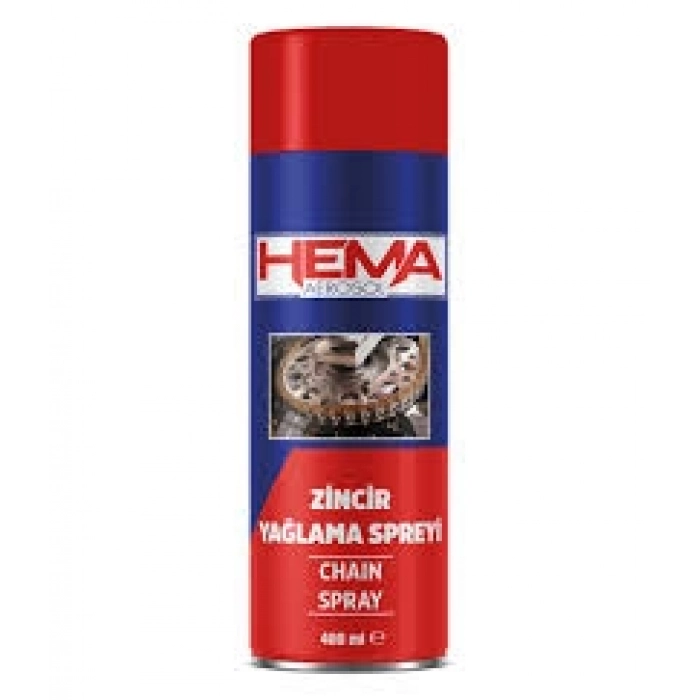 HEMA ZİNCİR YAĞLAYICI SPREY 400 ML
