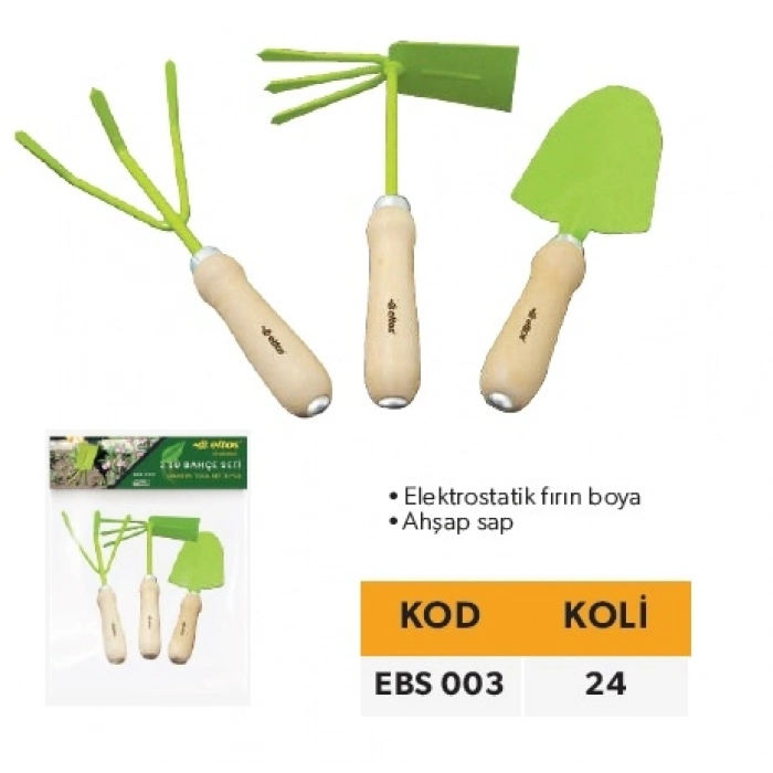 ELTOS BAHÇE SETİ 3 LÜ