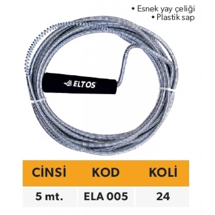 ELTOS LAVABO AÇMA TELİ 5 MT.