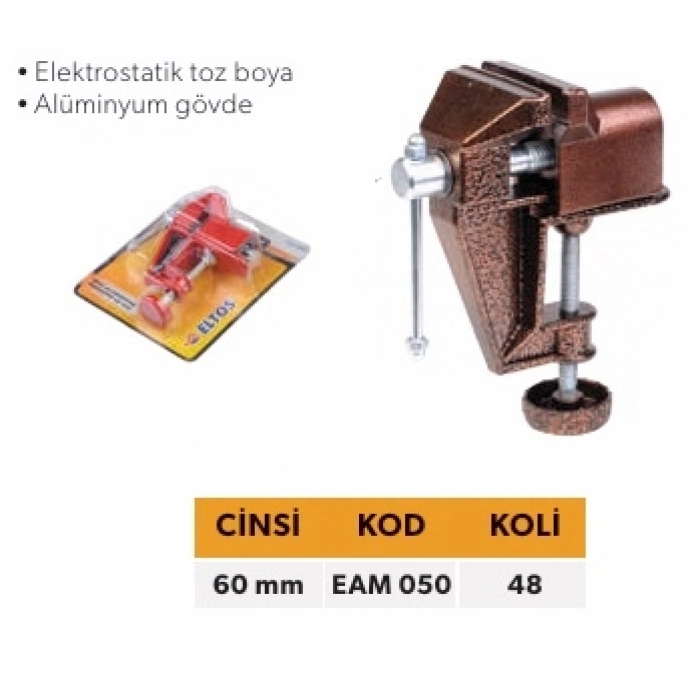 ELTOS ALÜMİNYUM MENGENE 60 MM