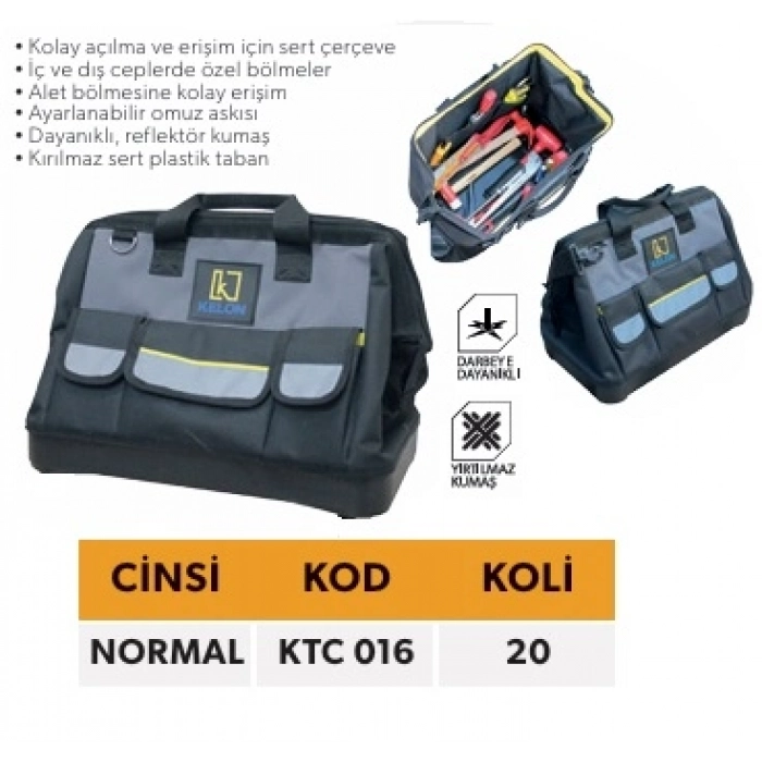 ELTOS KELON BEZ TAKIM ÇANTASI 16”