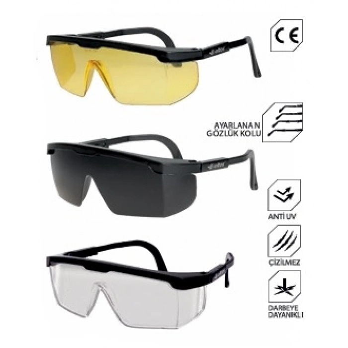 ELTOS AYARLI ÇAPAK GÖZLUĞÜ FÜME