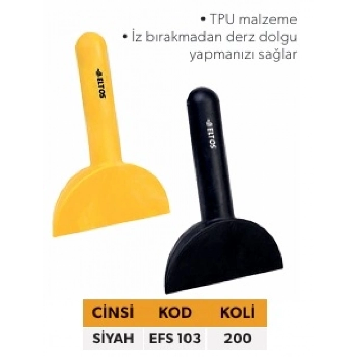 ELTOS DERZ SPATULASI SİYAH