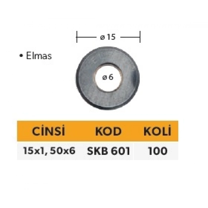 ELTOS SERAMİK KESME BIÇAĞI 15X1, 50X6