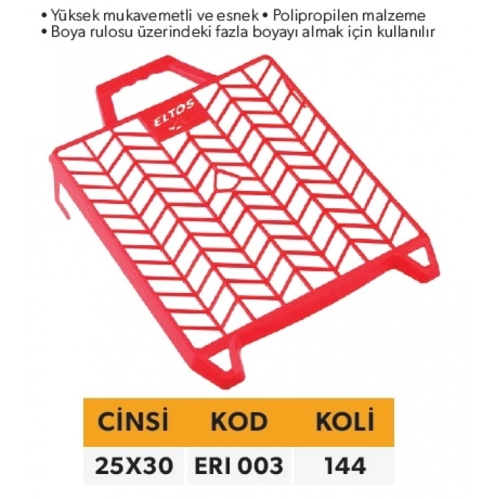 ELTOS RULO IZGARA 25 CM 25X30