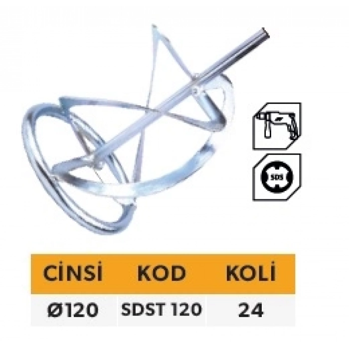 ELTOS SDS TUTKAL KARIŞTIRICI PROFESYONEL Ø120