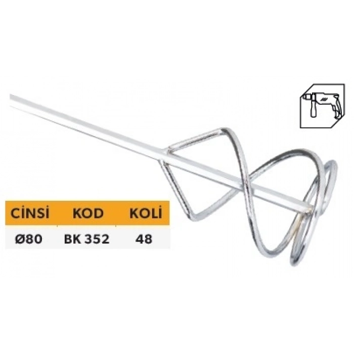 BOYA KARIŞTIRICI Ø80