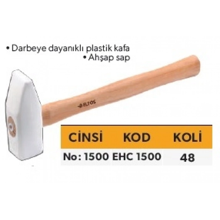 ELTOS PLASTİK HASSAS ÇEKİÇ NO: 1500