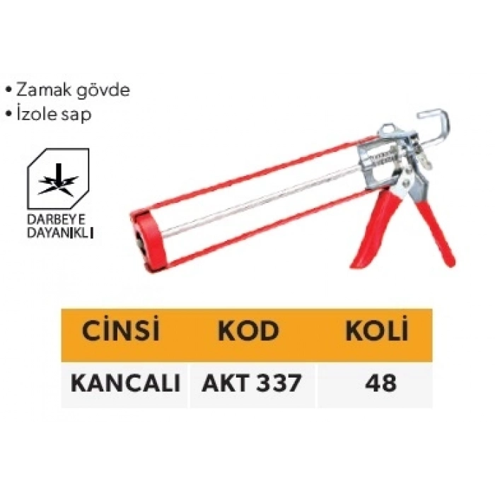 ELTOS PROFESYONEL ALÜMİNYUM TABANCA - KANCALI