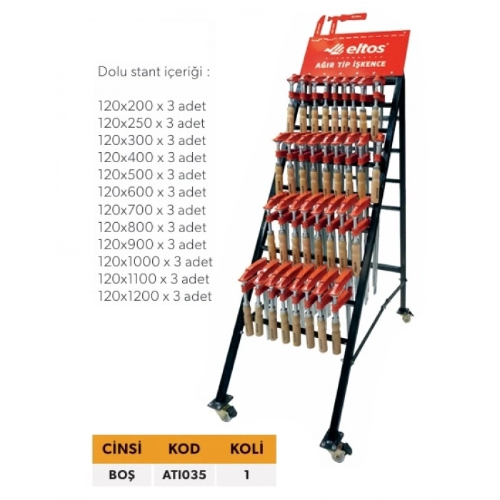 ELTOS AĞIR TİP İŞKENCE STANDI BOŞ