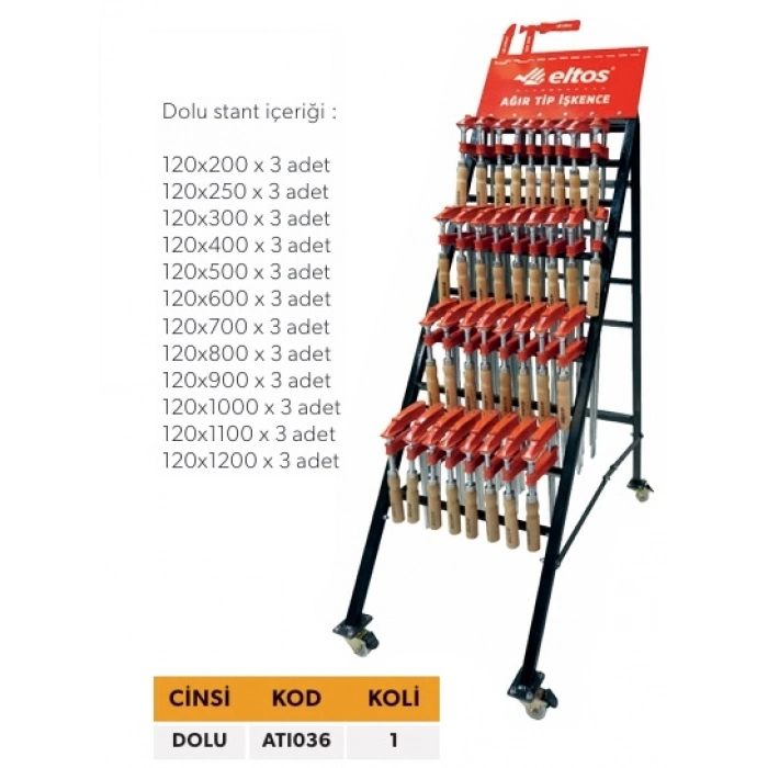 ELTOS AĞIR TİP İŞKENCE STANDI DOLU