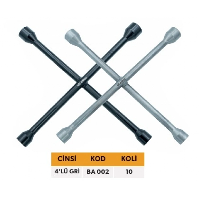 ELTOS BİJON ANAHTARLARI 4LÜ GRİ