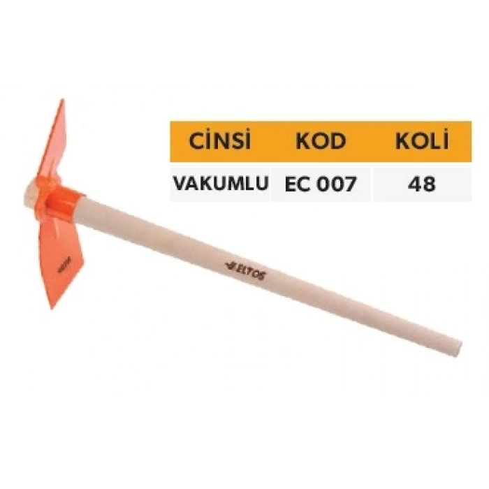 ELTOS SAPLI SİVRİ ÇAPA VAKUMLU