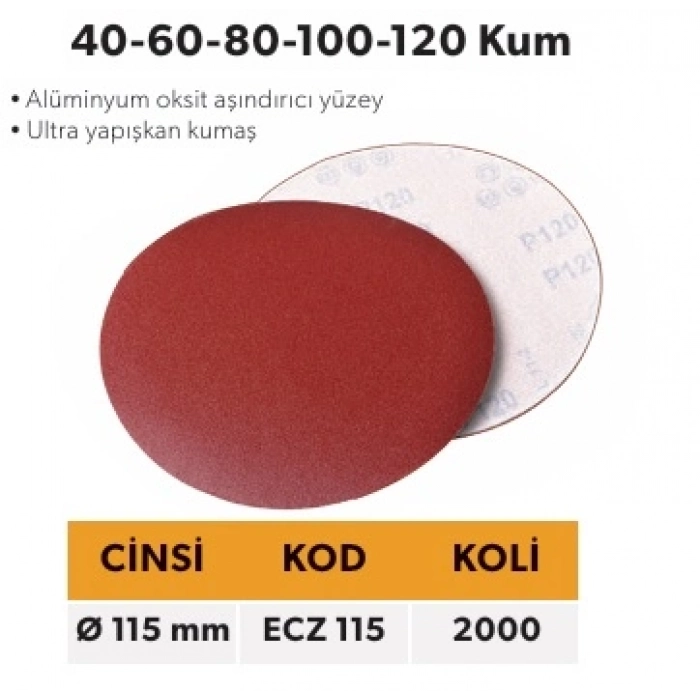 ELTOS CIRTLI ZIMPARA (40-60-80-100-120 KUM) 115MM