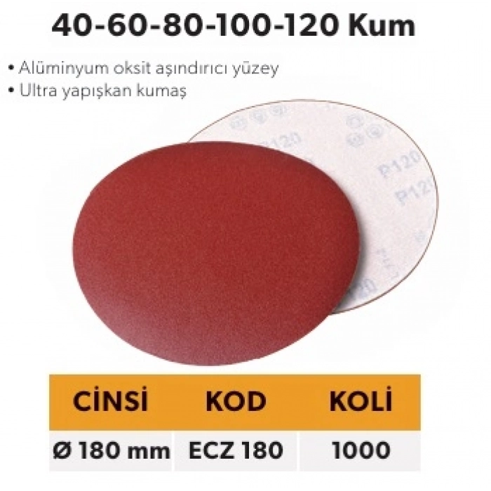 ELTOS CIRTLI ZIMPARA (40-60-80-100-120 KUM) 180MM