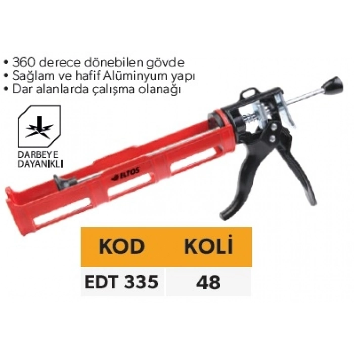 ELTOS DÖNERLİ ALÜM. SİLİKON TABANCASI