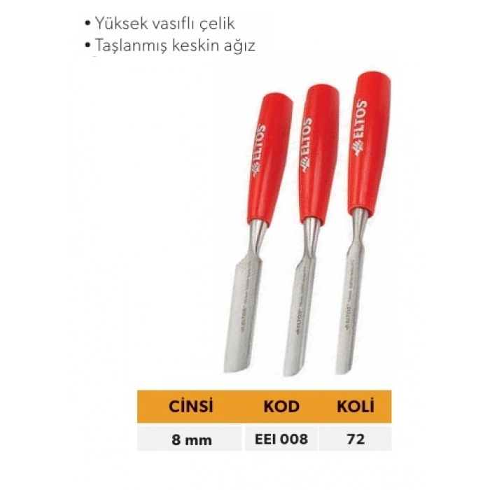 ELTOS OLUKLU ISKARPELA 8MM