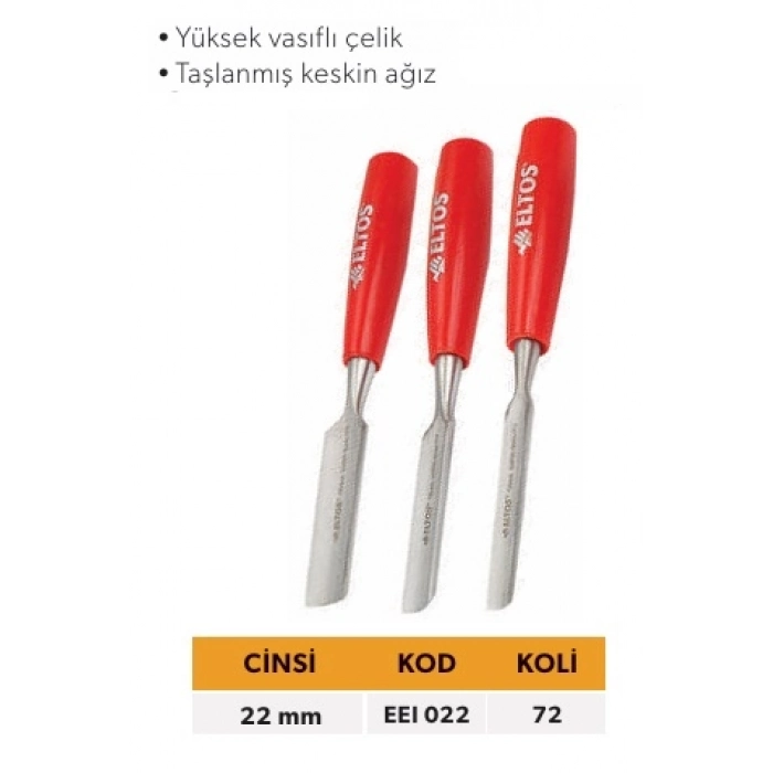 ELTOS OLUKLU ISKARPELA 22MM