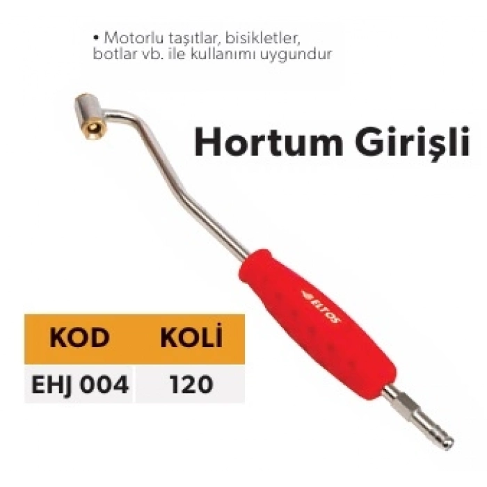 ELTOS EĞRİ HAVA JAKI HORTUM GİRİŞLİ