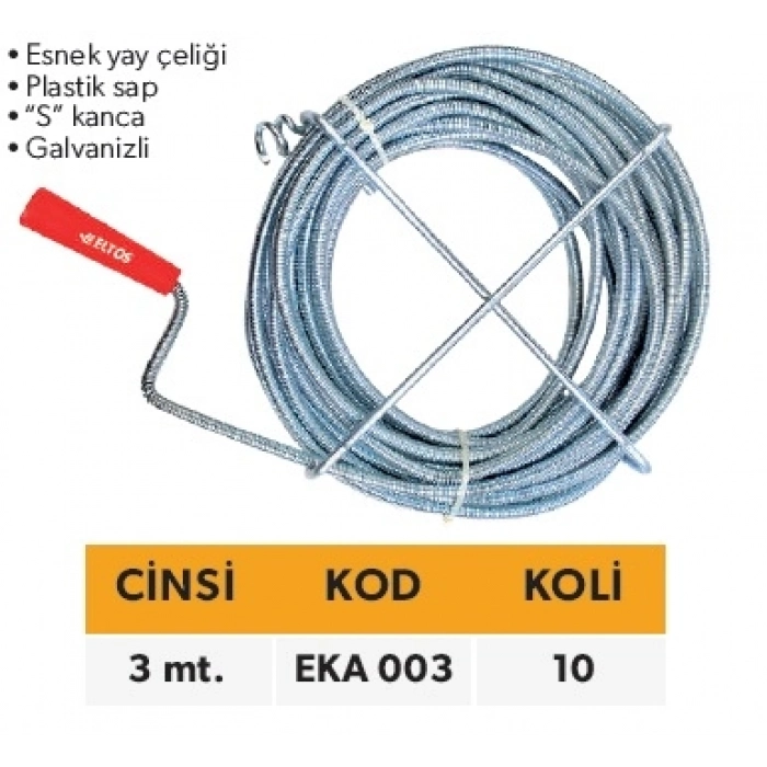 ELTOS KANAL AÇMA 3 MT