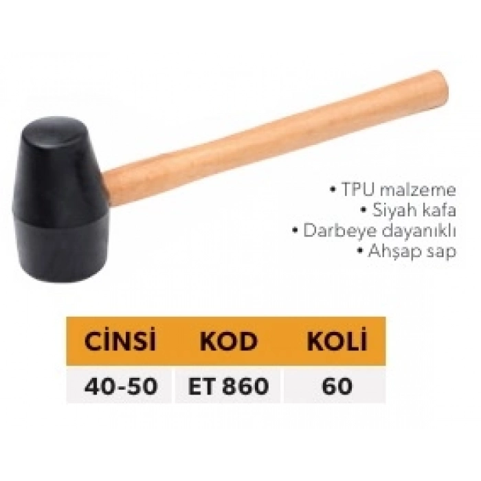 ELTOS TOKMAK SİYAH 40-50