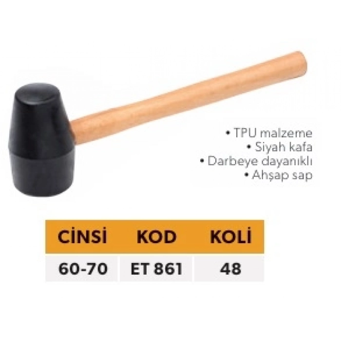 ELTOS TOKMAK SİYAH 60-70