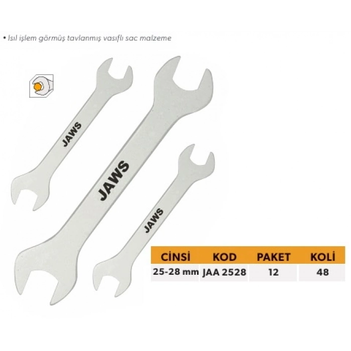 ELTOS JAWS AÇIK AĞIZ ANAHTAR 25-28 MM