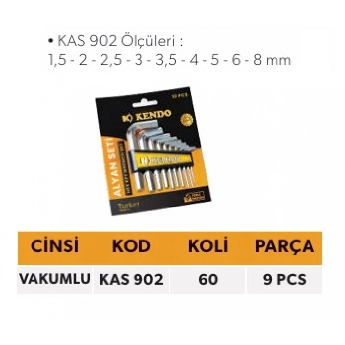 ELTOS KENDO ALYAN SETİ VAKUMLU 9 PCS