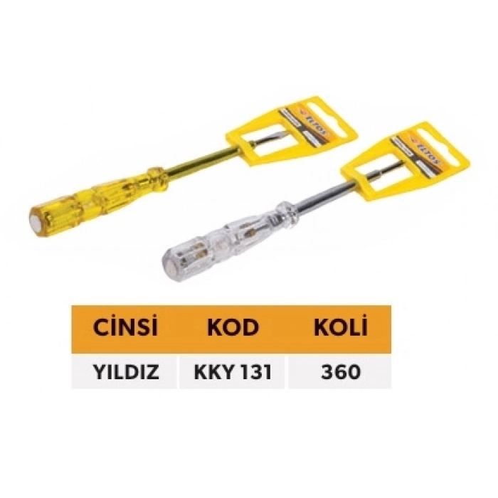 ELTOS KONTROL KALEMİ YILDIZ UÇLU - ASMA APARATLI