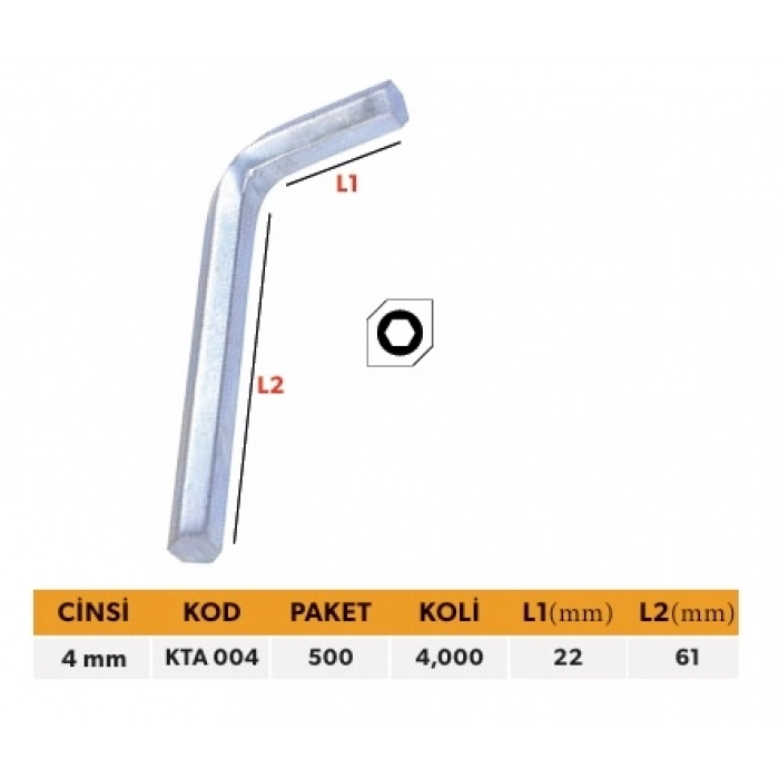 ELTOS KENDO TEK ALYAN NO:4 MM