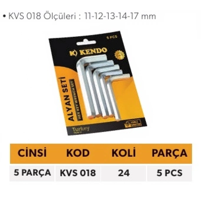 ELTOS KENDO 5 BÜYÜK ALYAN SETİ NO:11-12-13-14-17