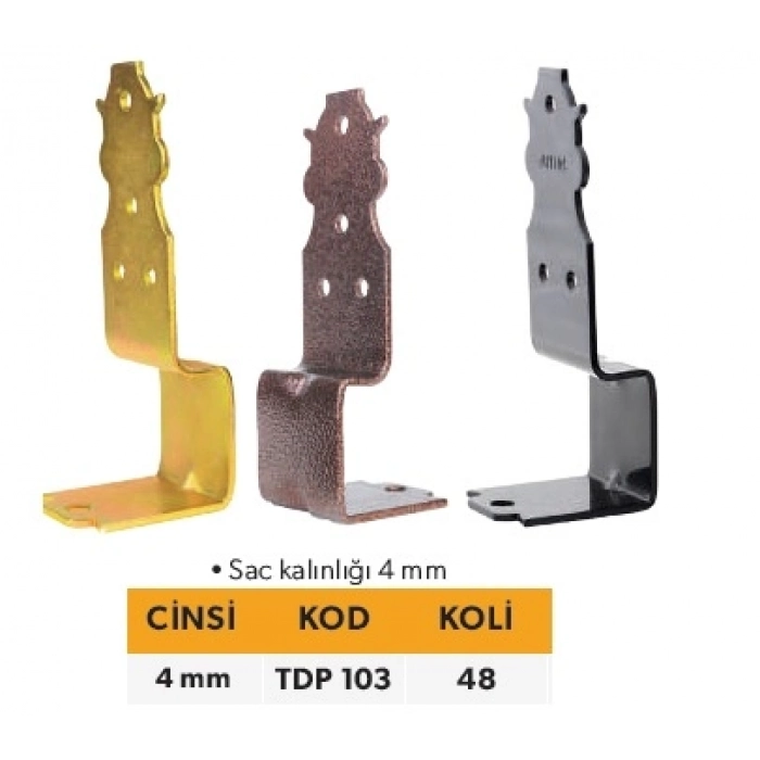 ELTOS TEKLİ DEKORATİF PERGULE AYAĞI