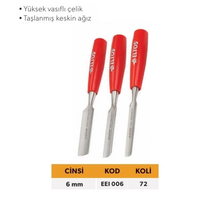 ELTOS OLUKLU ISKARPELA 6MM
