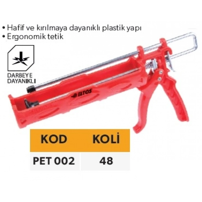 ELTOS PLASTİK EPOKSİ TABANCASI