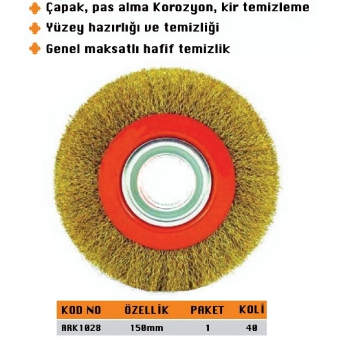 ARK SAÇAKLI DAİRE 150 MM