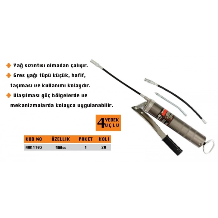 ARK GRES TABANCASI 500CC